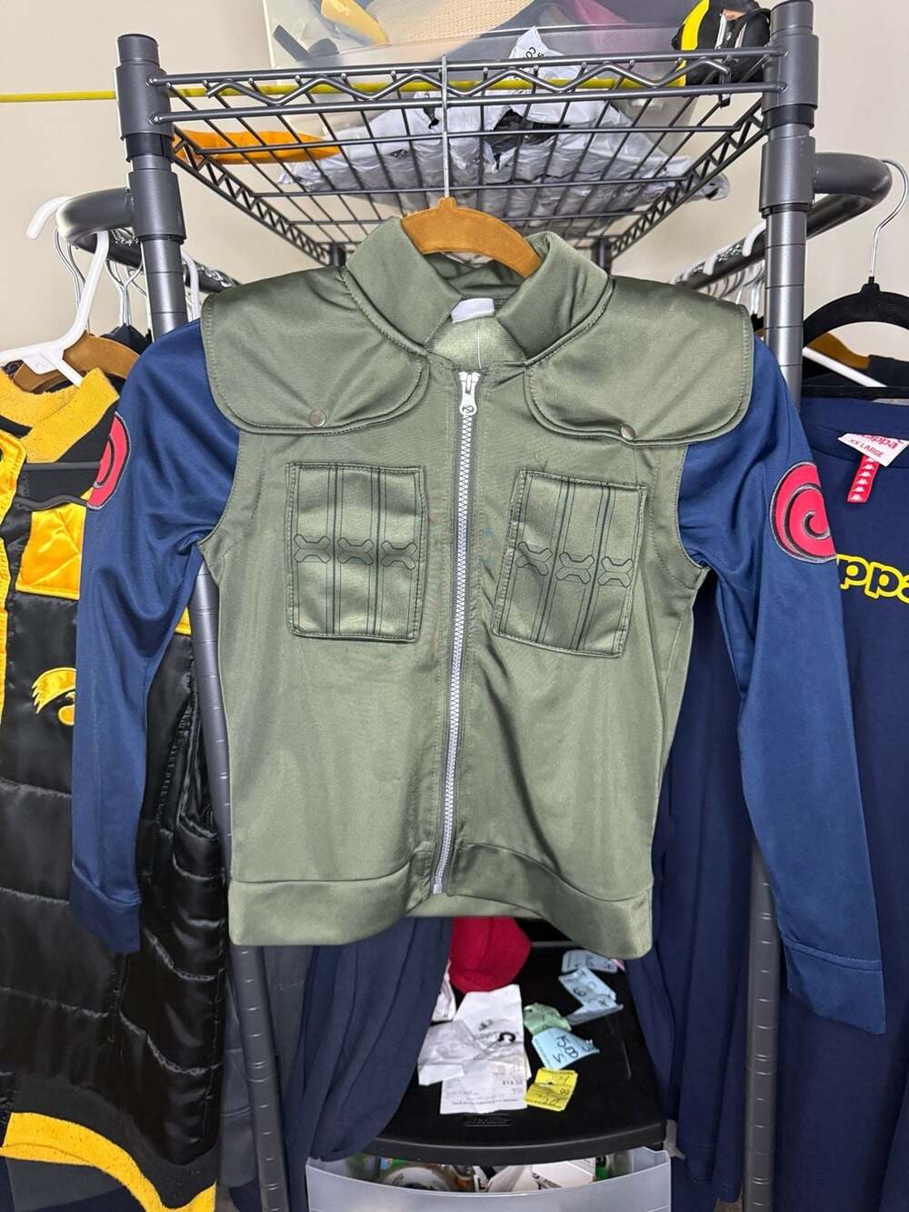 Spirit Halloween Naruto Shippuden Jonin Flak Jacket Costume Size S